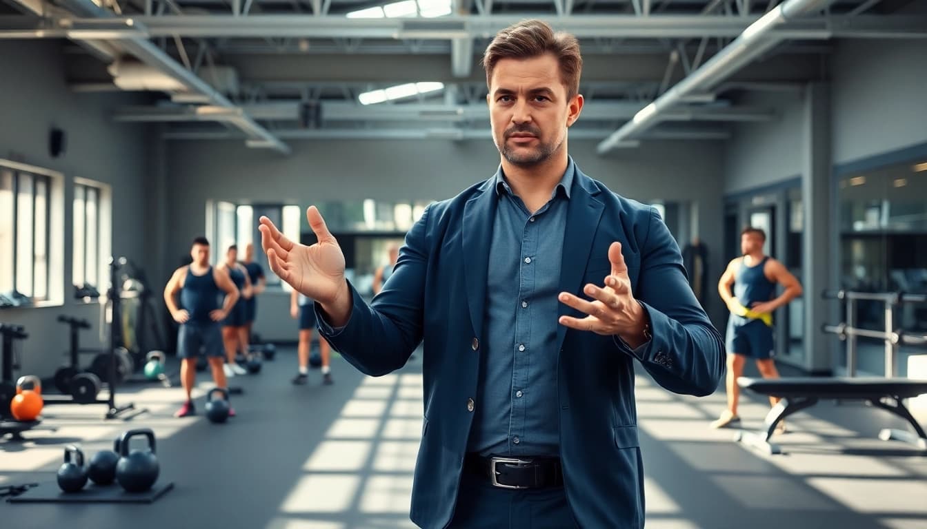 Clenbuterol kaufen - Ein Trainer erklärt die Anwendung im Fitnessstudio.