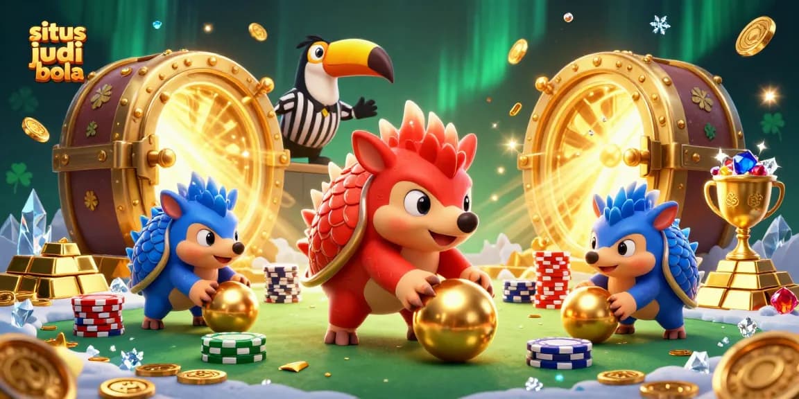 Mengalami taruhan situs judi bola di Indonesia, dengan pangolin bersaing dan harta karun yang melimpah.
