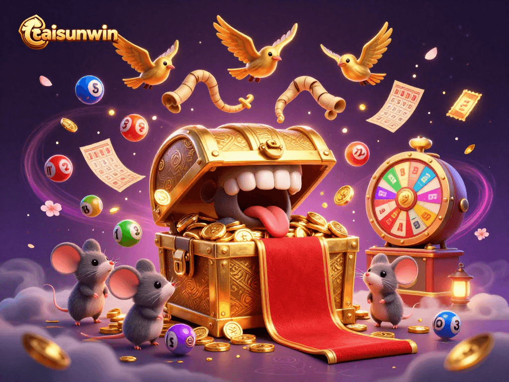 Boost your winnings at taisunwin with thrilling lottery elements and vibrant casino graphics.