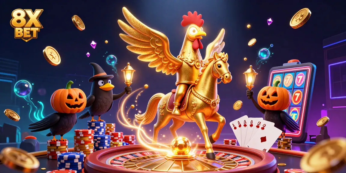 Experience thrilling gameplay at 8X BET with captivating characters in a dazzling casino.