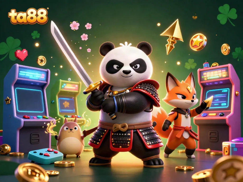 Experience the thrill of gaming at ta88 with dynamic characters and energetic casino elements.