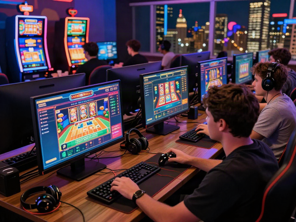 ZONA66 online gaming platform with players engaging in thrilling interactive games.