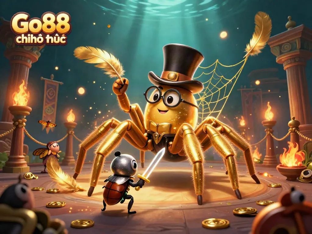 Engage in thrilling gameplay at Go88 chính thức with an imaginative 3D casino scene.
