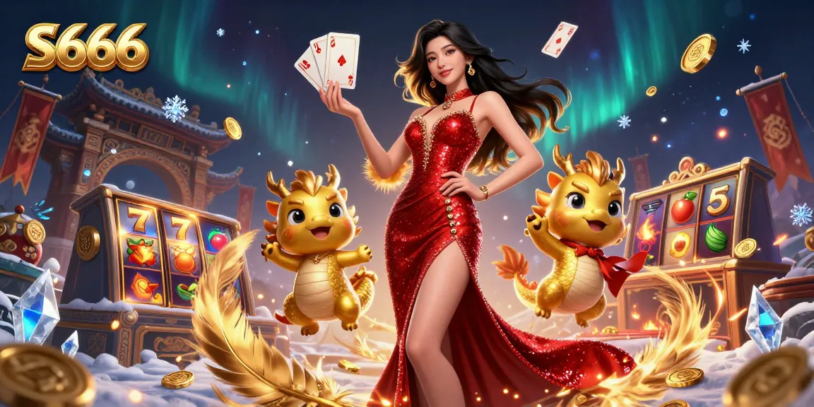 S666 offers an exciting casino experience featuring vibrant gaming elements and enchanting characters.
