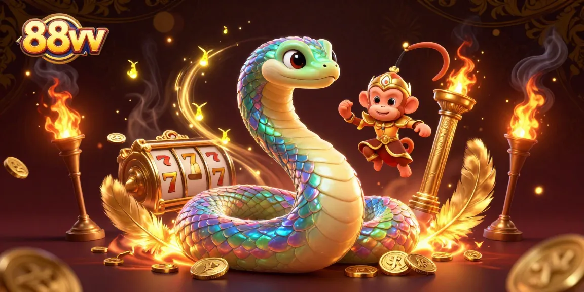 Experience thrilling wins at 88vv with vibrant 3D characters and dynamic casino elements.